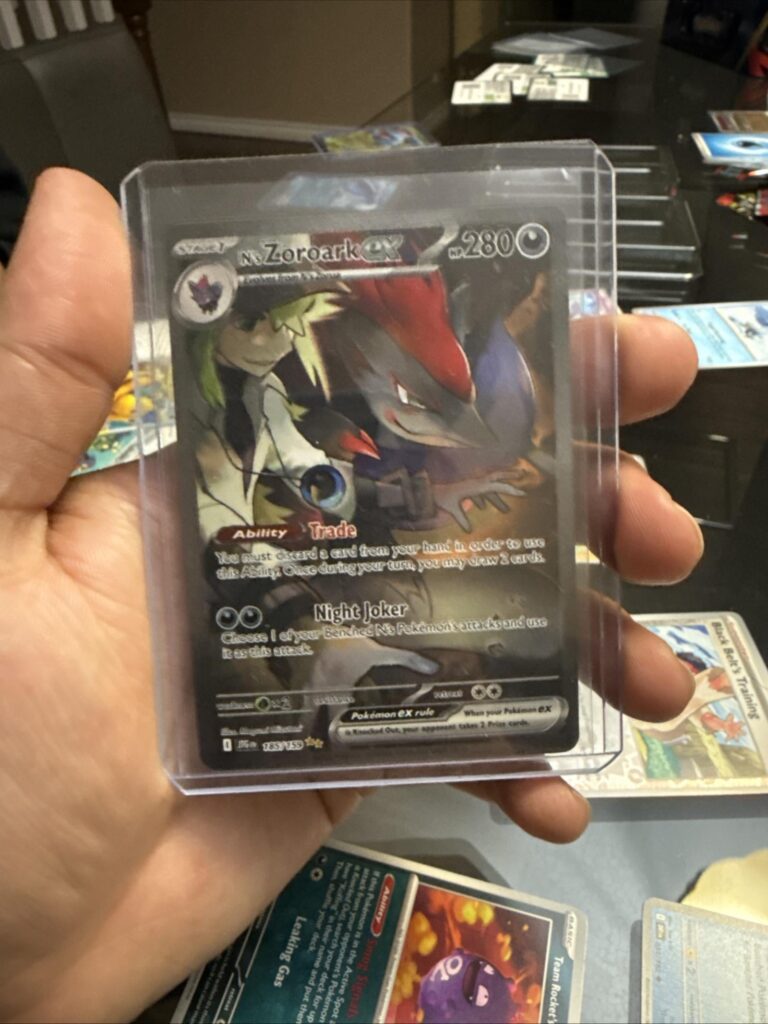 My little sister pulled this card