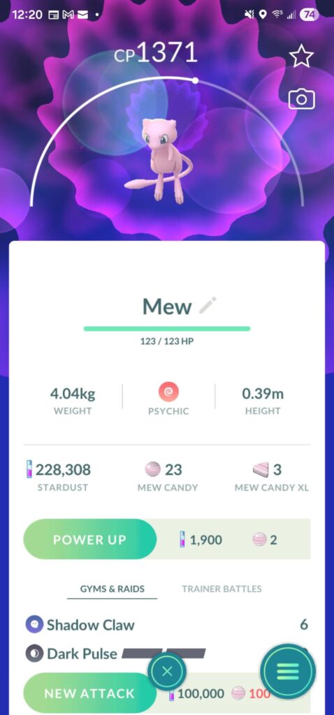 Late to the party, but finally got Mew!!!