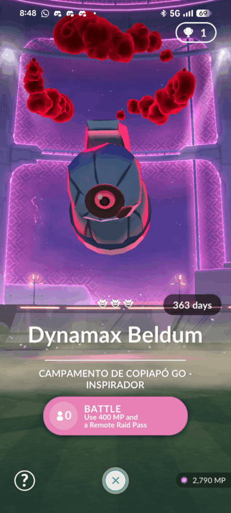 Year long Dynamax?