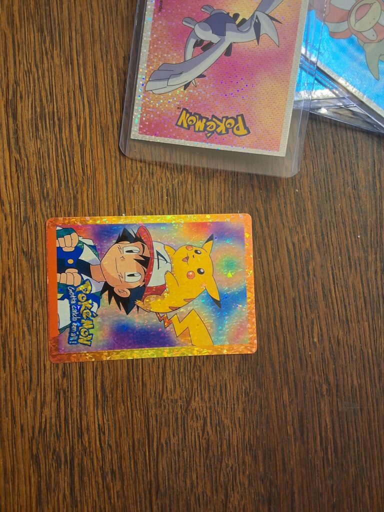 What kind of a weird (with pokemon pics on both sides) is this?