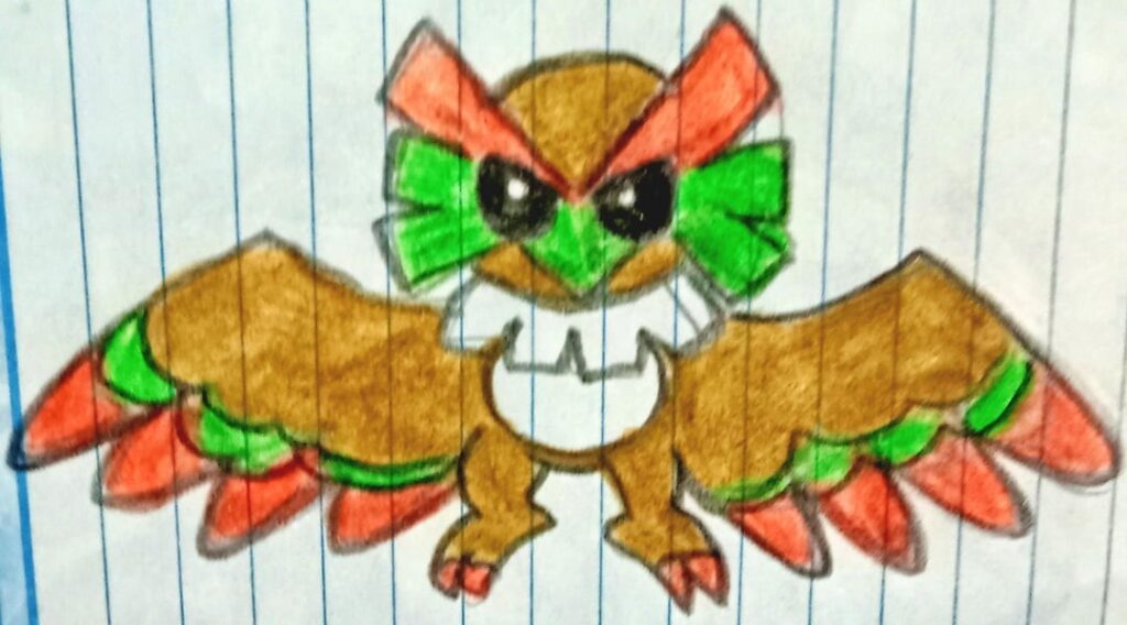 Buhonai: El Pokémon Nativo Tipo: Planta/Volador + Toteclowl: El Pokémon Totem Azteca Tipo: Planta/Lucha