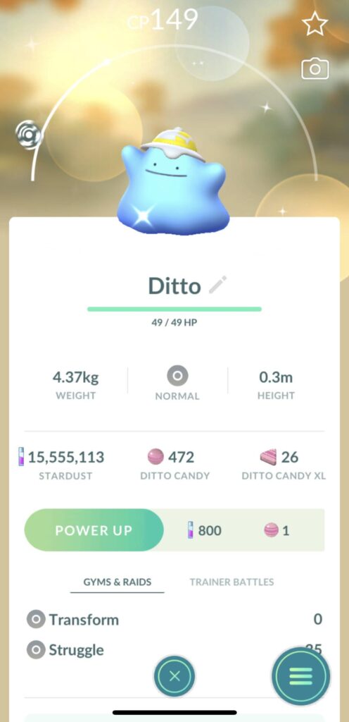 I’ve wanted a shiny Ditto for so long