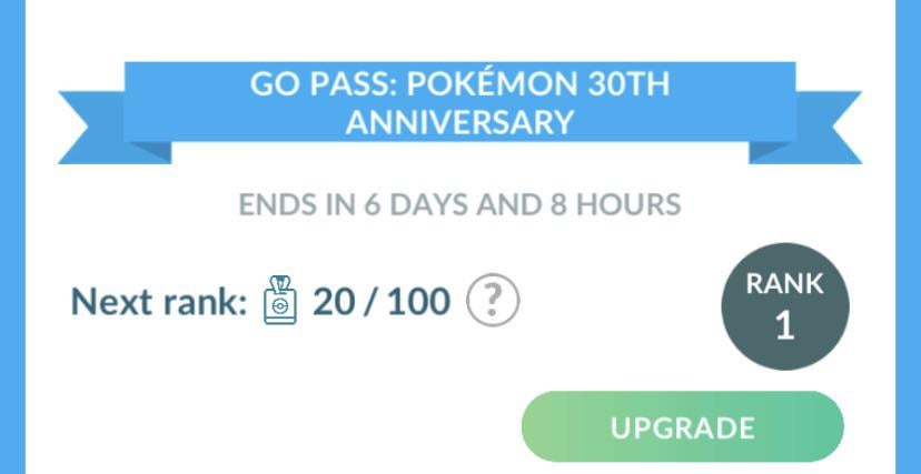 If you can earn 1,000 points in a day for the 30th anniversary pass but theres 6 days left meaning you can only reach to rank 60 how will i get mewtwo at rank 80?