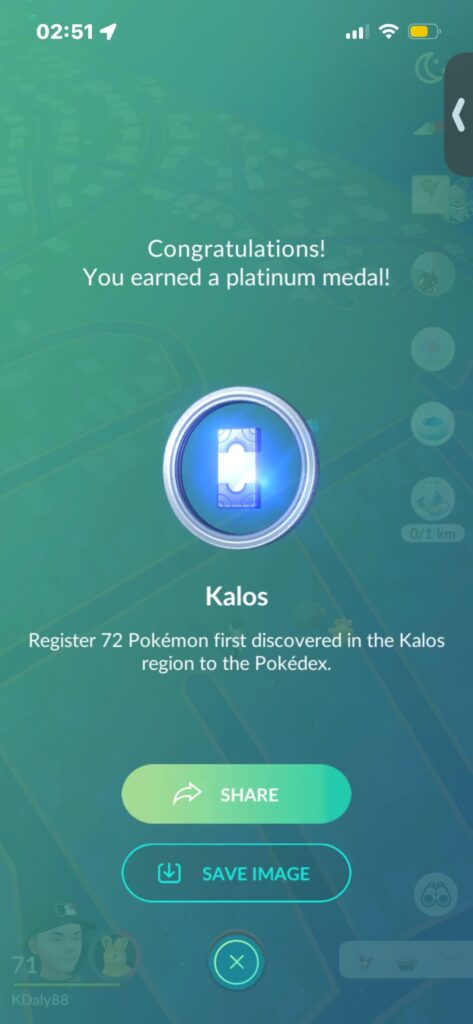 Just got my 37th platinum medal 🎆