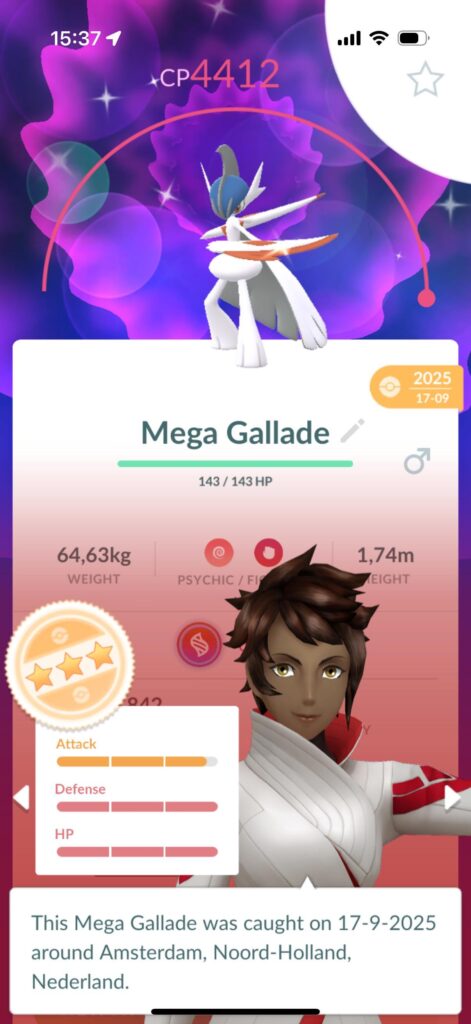 Shiny mega gallade