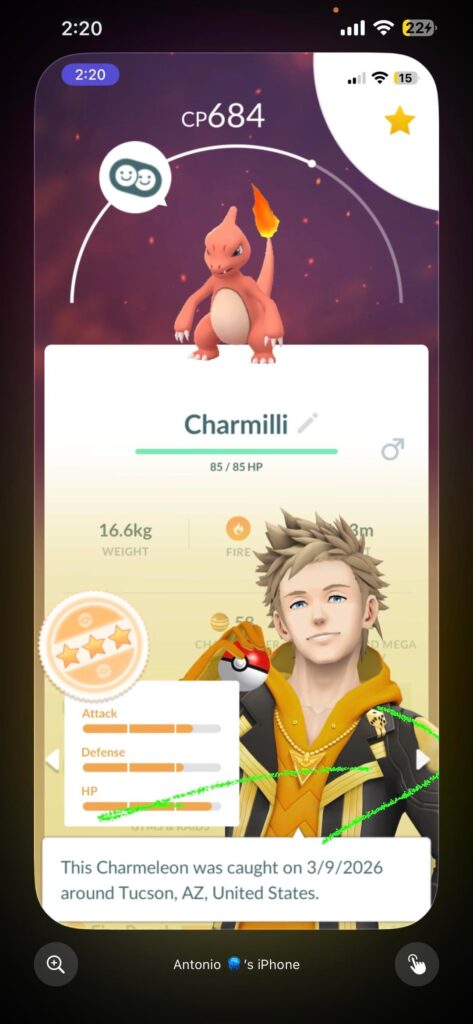 Which would be a better Pokémon to evolve into a charizard?