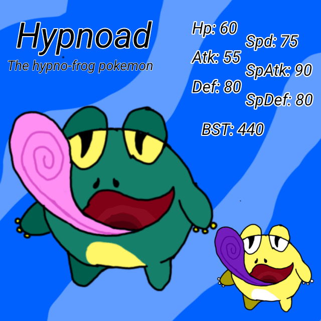 Hypnoad: the hypno-frog pokemon