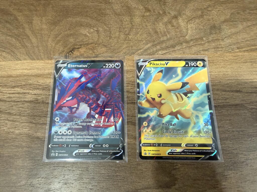 Got my replacements from Pokemon!