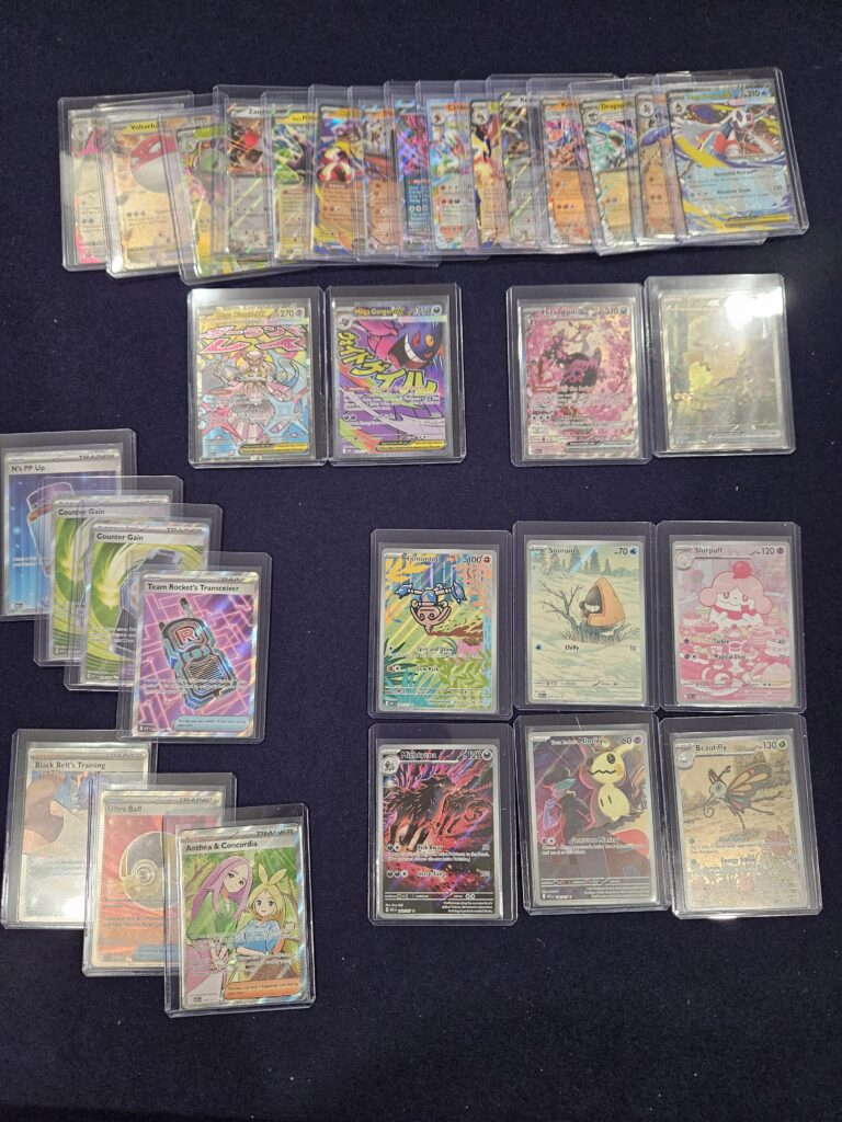 My hits after opening 71 AH packs