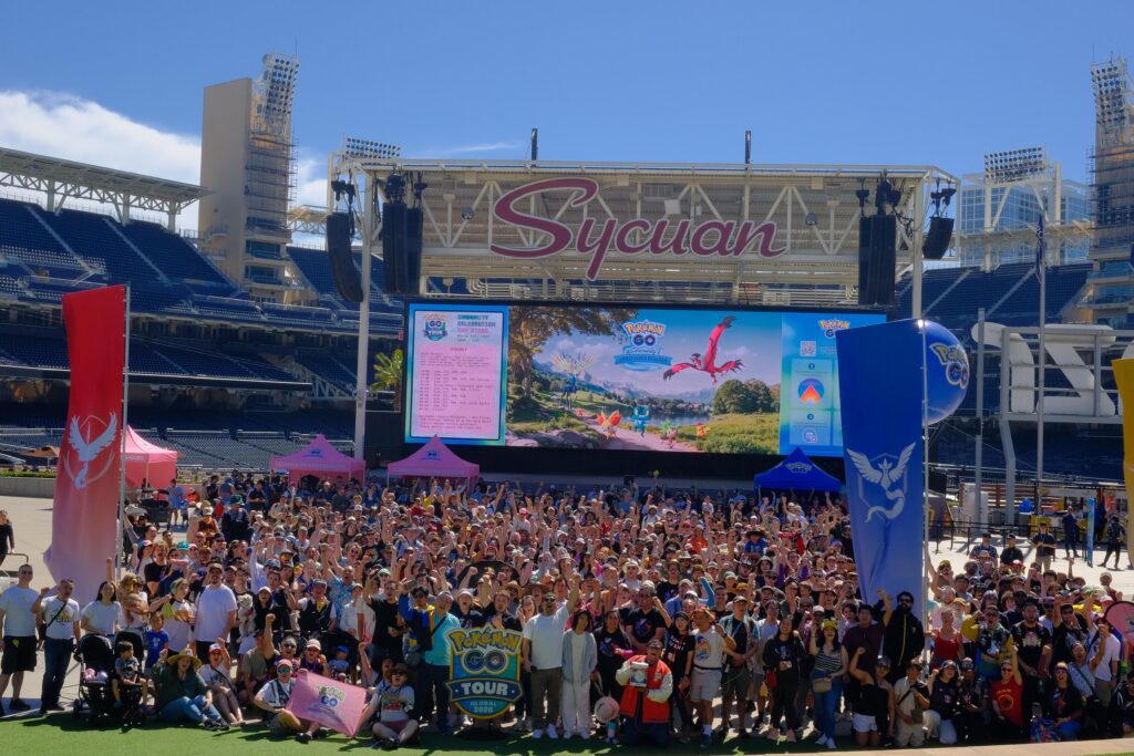 Group Pic from the PoGo Tour Kalos Event in San Diego on 3/1/26