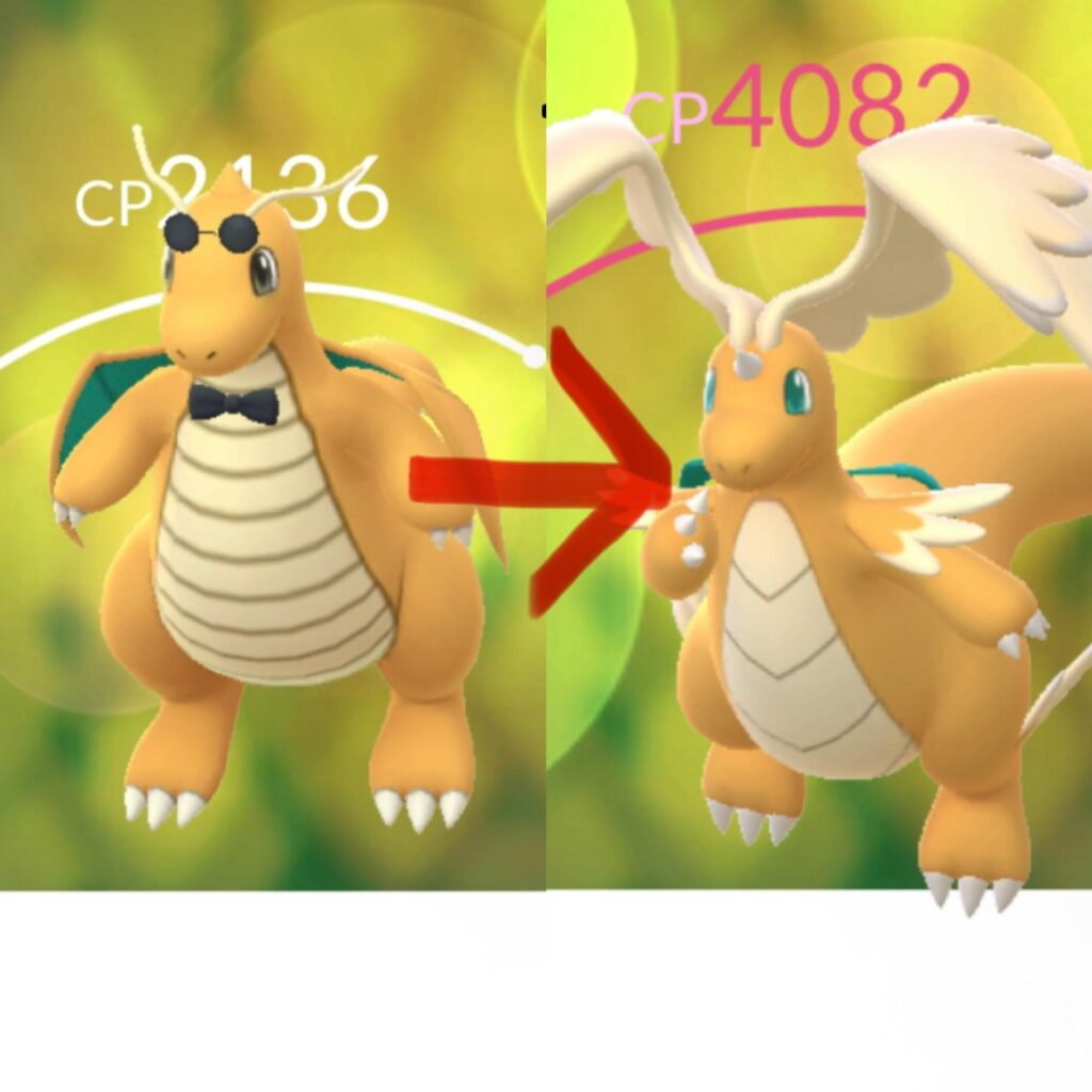 Costume dragonite will NOT have a costume in mega form