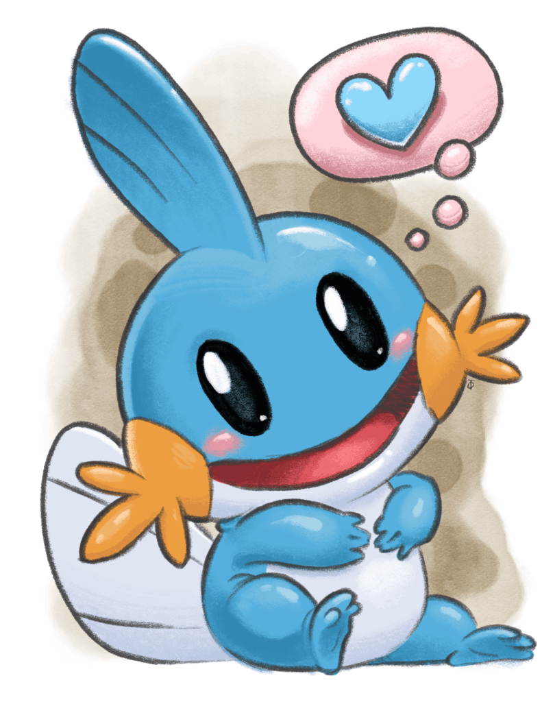 [OC] It's Mudkip!