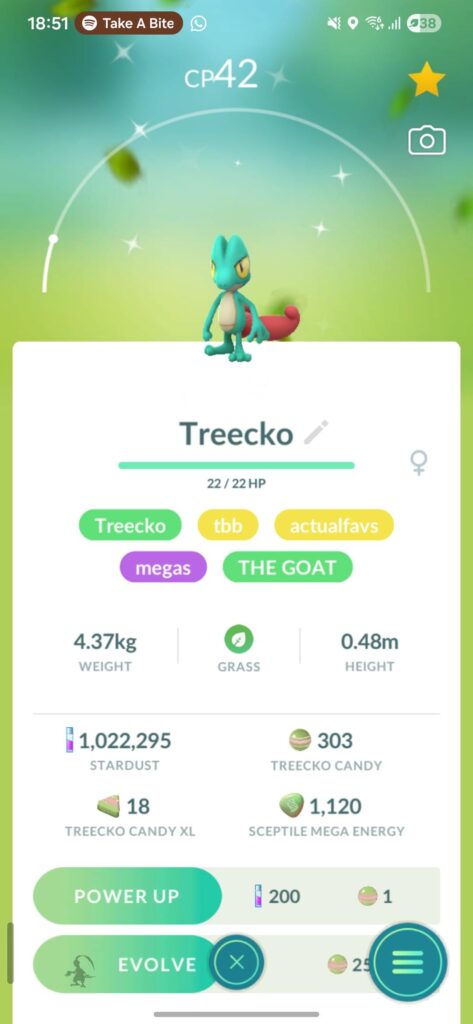 Finally got my favourite pokemon's shiny. I'm so happy rn