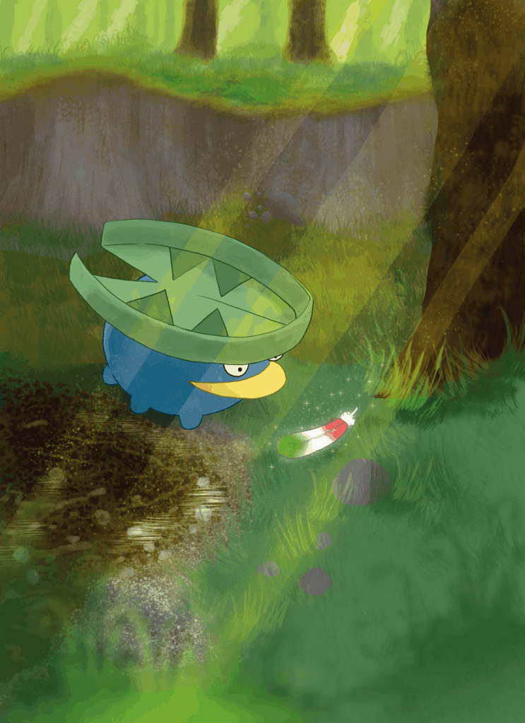 Third gen is my favourite. And Lotad is such a silly guy