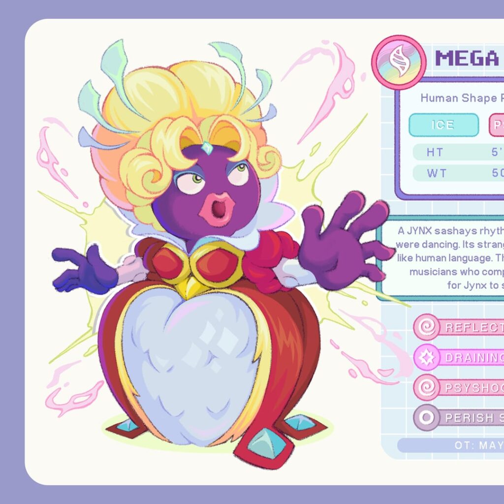 [OC] My take on Mega Jynx ✨