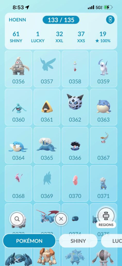 Need Help Completing Hoenn Dex!