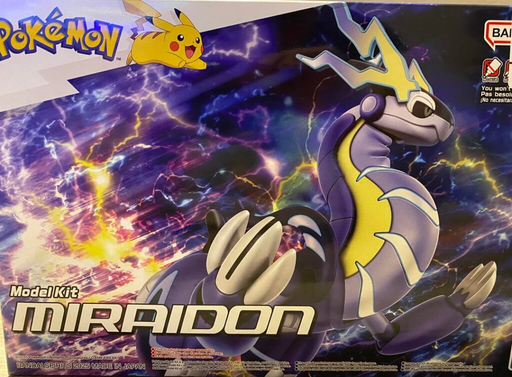 Purchased this somewhat new Miraidon Model Kit Figure!