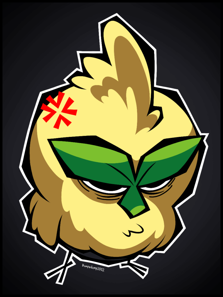 why dis 🐥 look so mad 😭😭😭