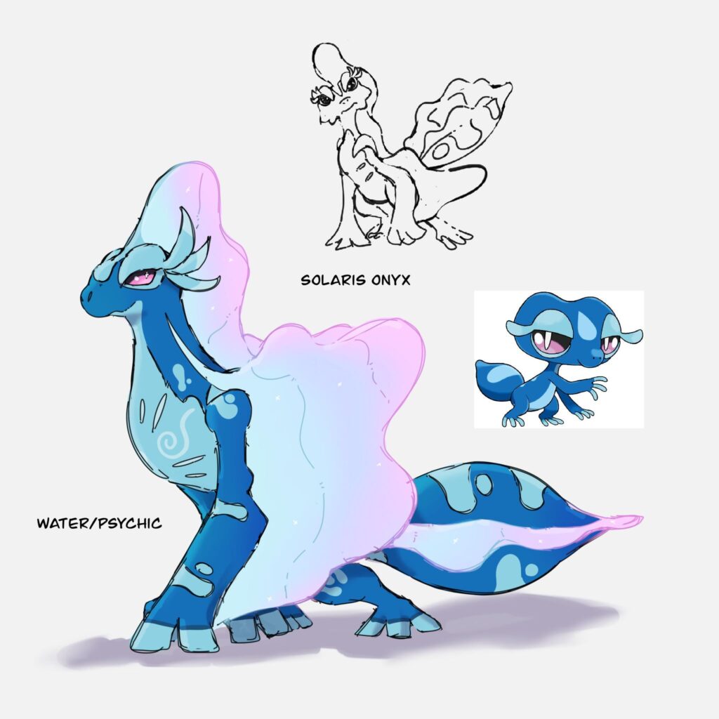 Gecqua Evolution fanart