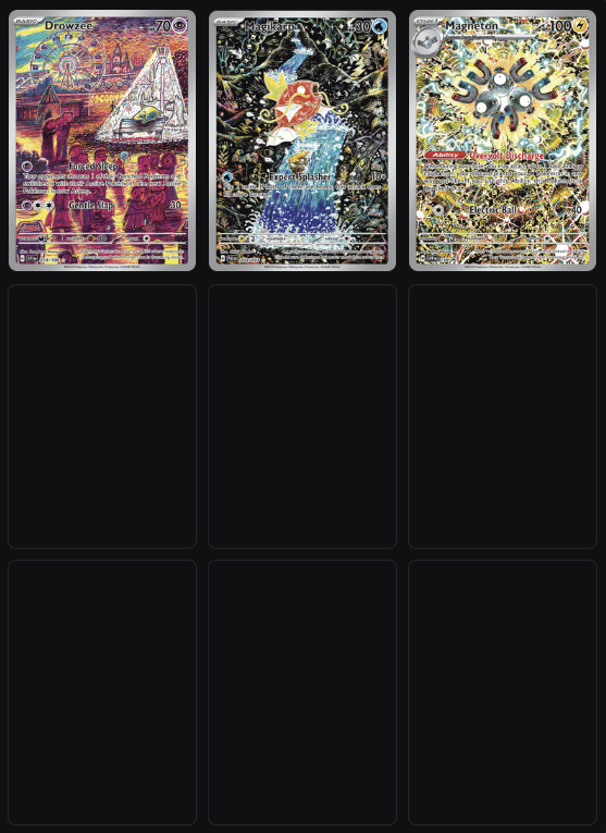 What cards would fit this trippy (in a non-druggy way) art theme?