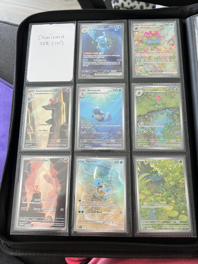 My regrets for not acquiring the 151 Charizard card a month and a half ago…