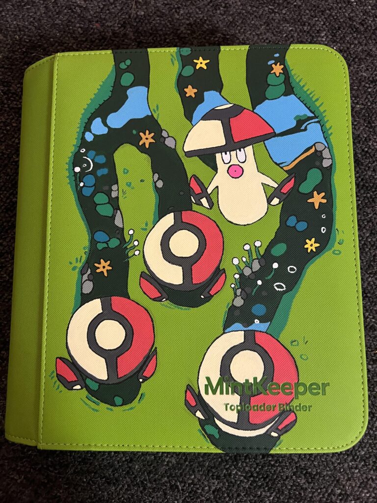painted my pokémon binder