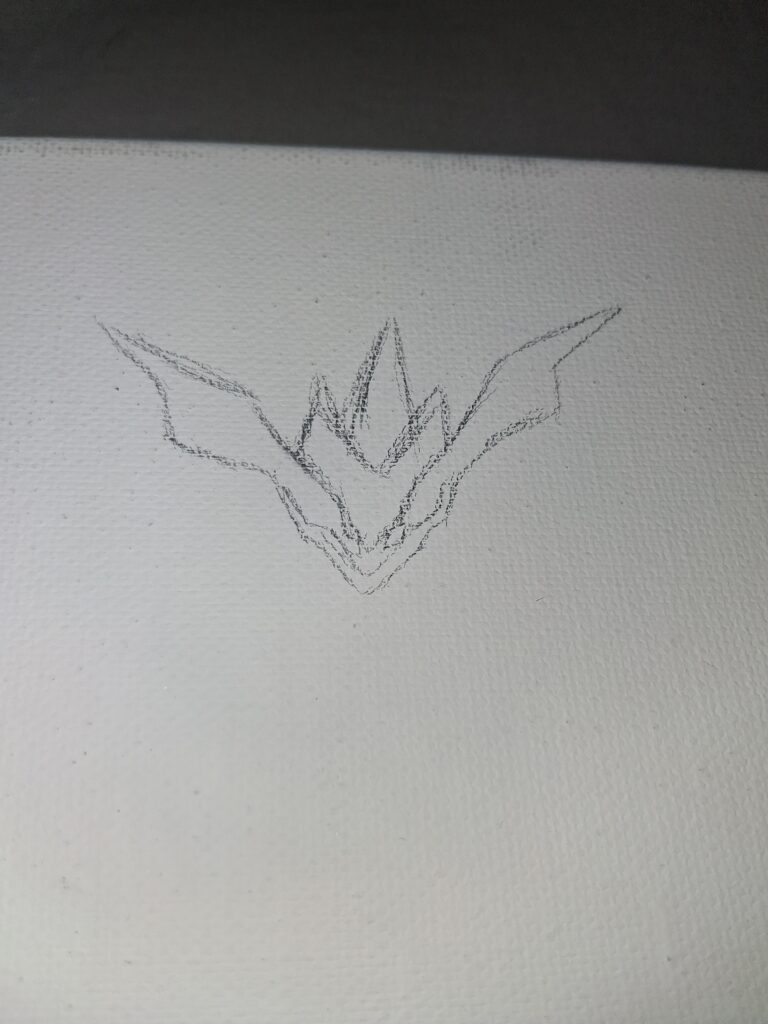 Start a big paint of uktra necrozma