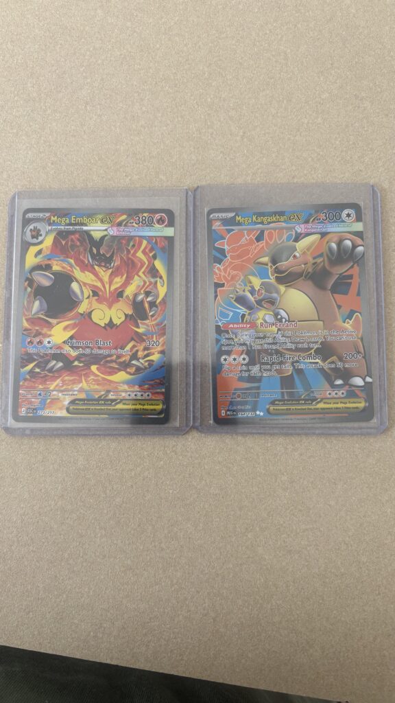 Went to a new card shop for the first time and got two packs, think I used up all my luck for the year.