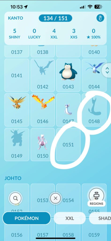 Question about Pokédex