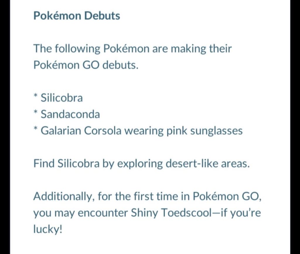 Is anything known about what constitutes as a ‘desert-like area’?