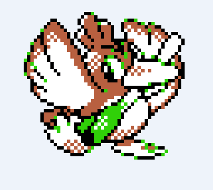 That discoloration in Gen II sprites: is that due to compression or intentional?