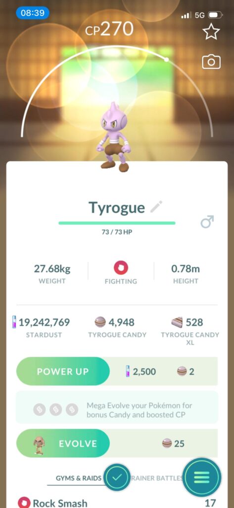 Kinda would be awesome to have a baby mega evolve