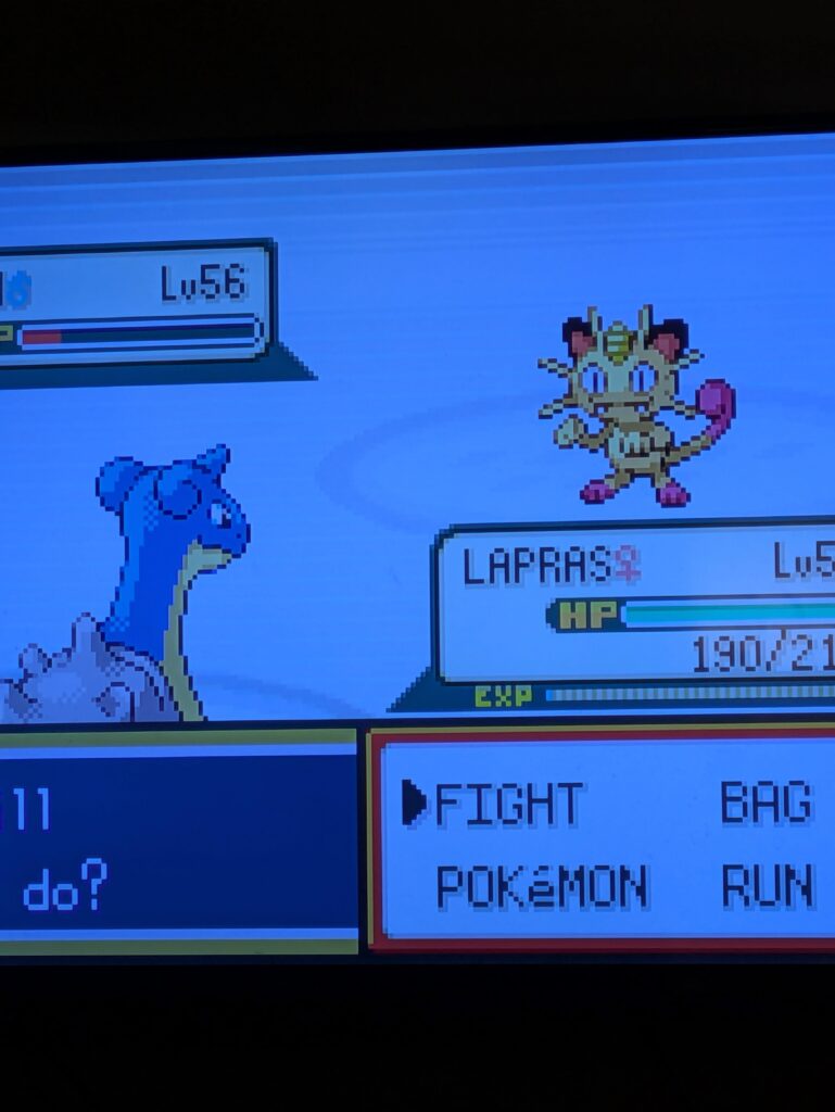 First Shiny Of The Game And It's A Trainer Battle 🙃