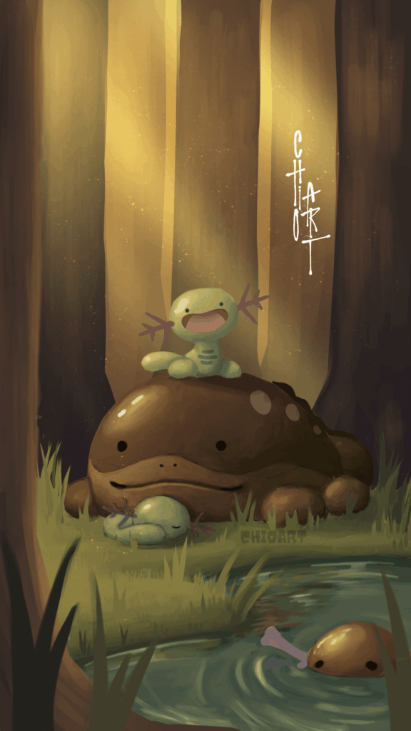 WOOPER AND SIRES  FANARTS!!💧💜 (OC)