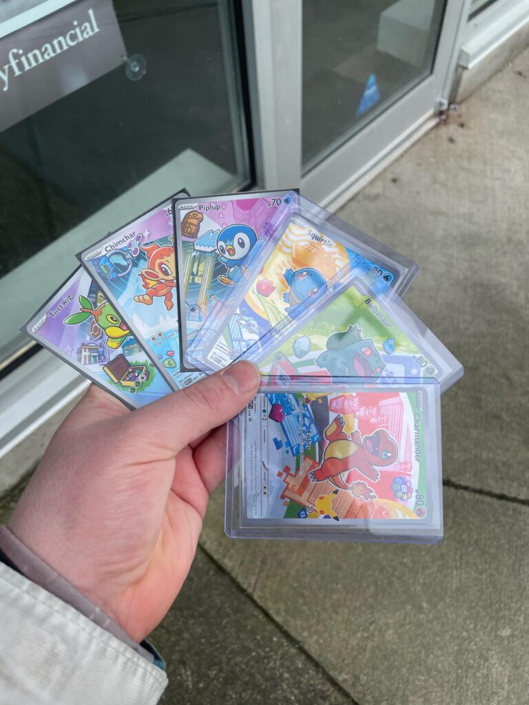 I just got these six out of the new Pokémon starter partner collection
