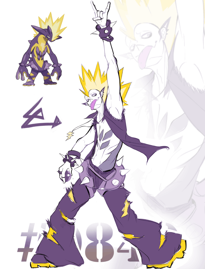 Toxitricity as a Pokemon Trainer!