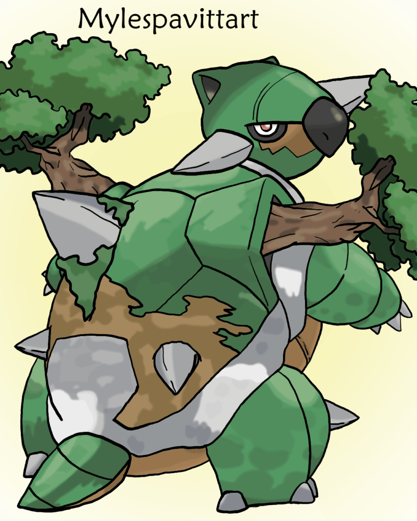 My Fusion of Torterra & Blastoise