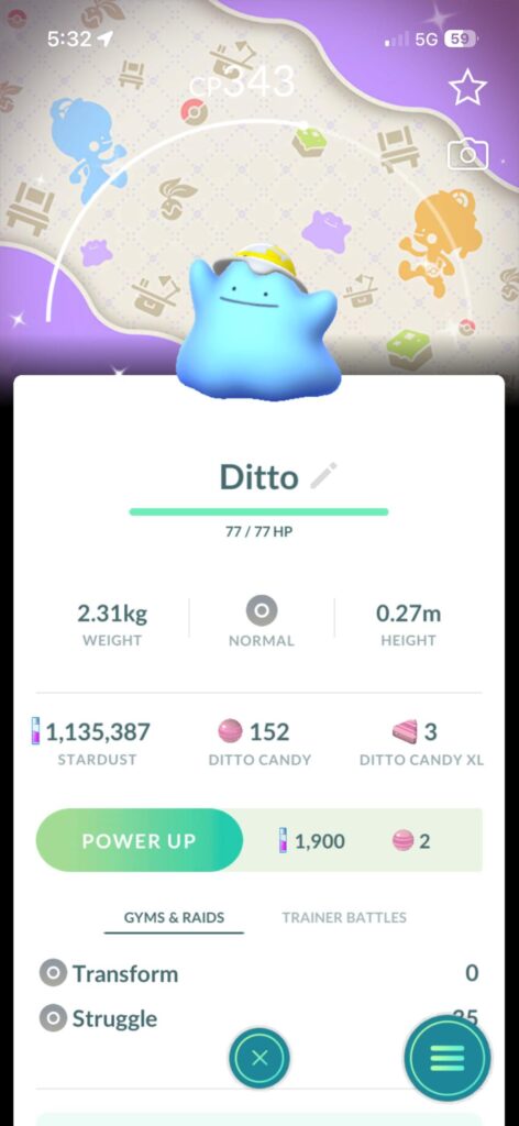 Showing off my shiny