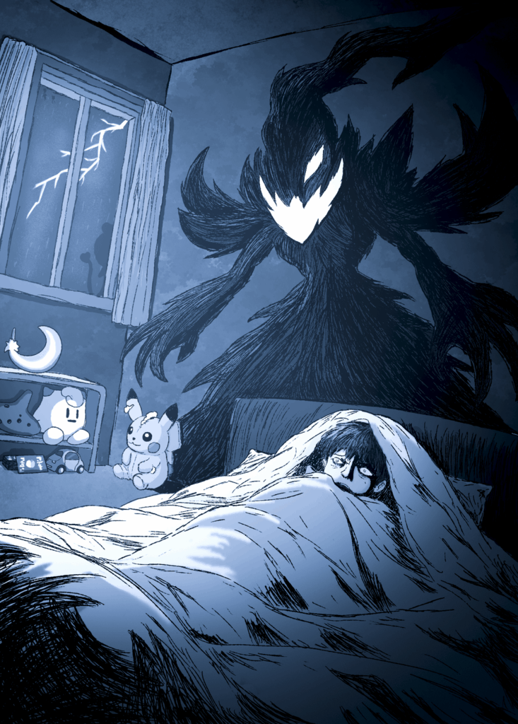 Darkrai in the night