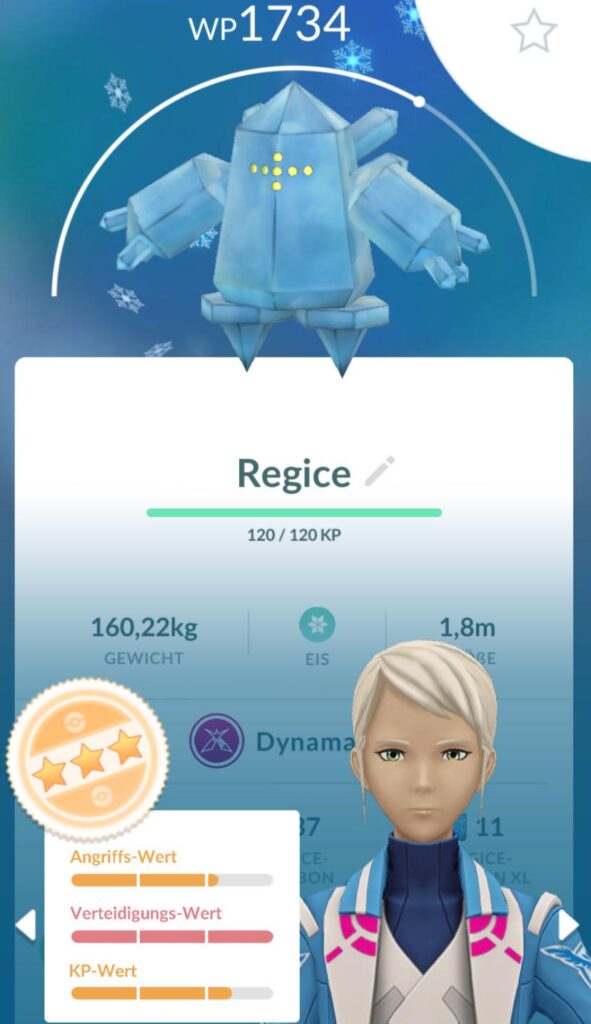 Is this Regice good enough as a Defender?