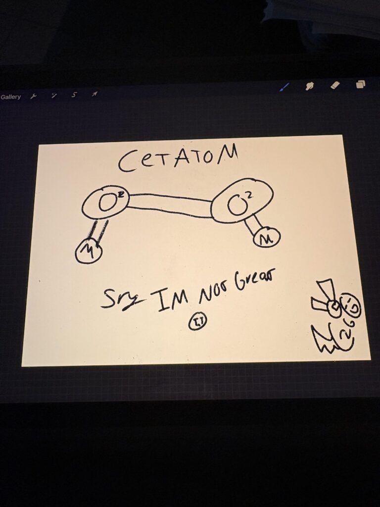 First real design of Cetatom!