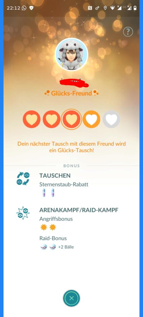 Lucky friend but not yet best friend?