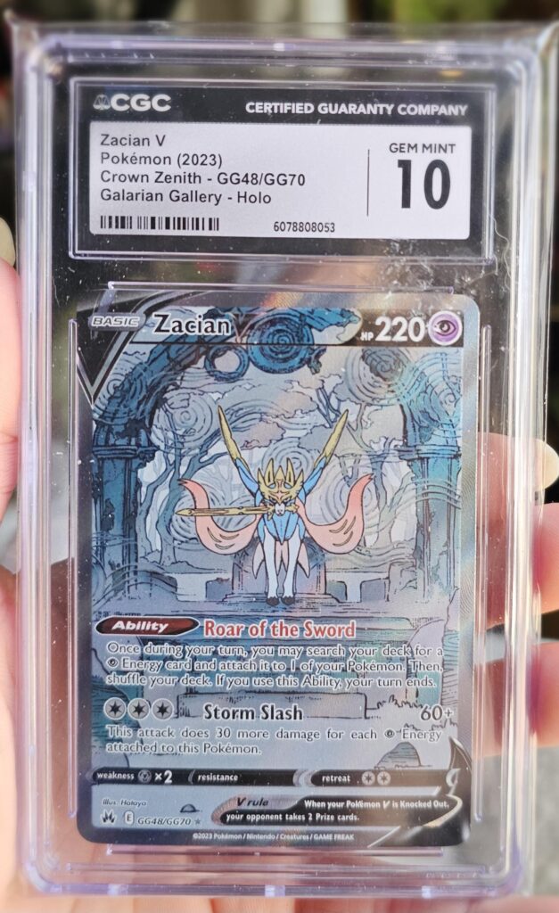 First graded card