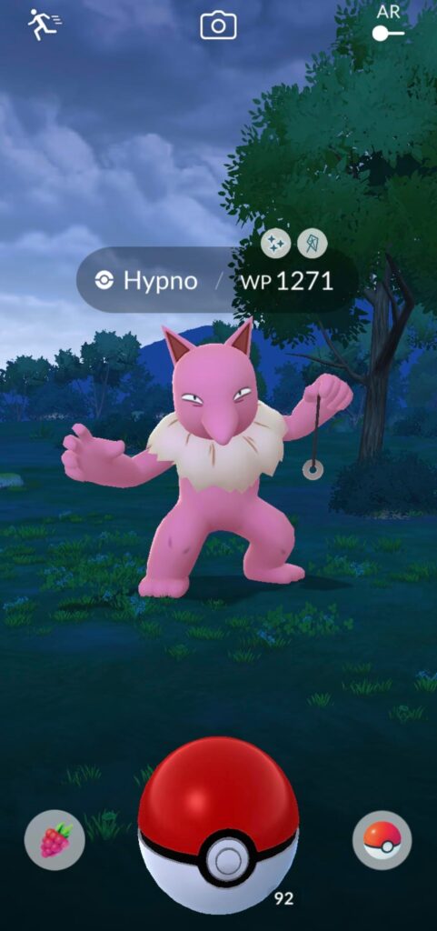 How did I catch shiny Hypno?