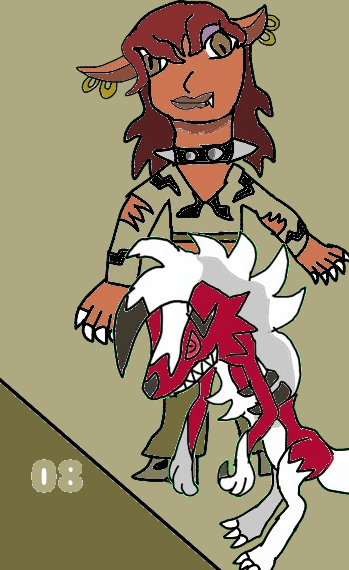 Rock type trainer Clawdeen (Mh: scary cool ghouls)