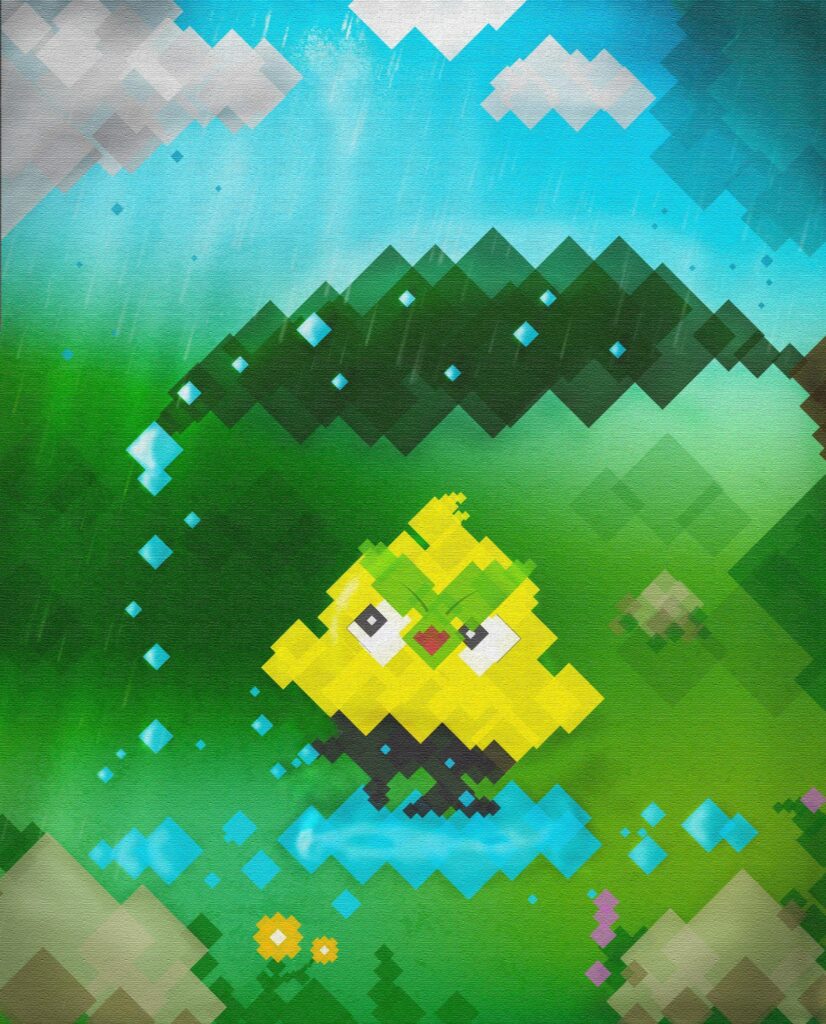 [OC] Browt Pixel/Geometric Art