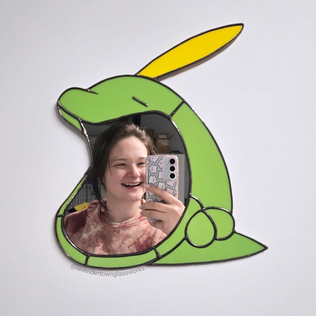 I made a Gulpin Mirror!