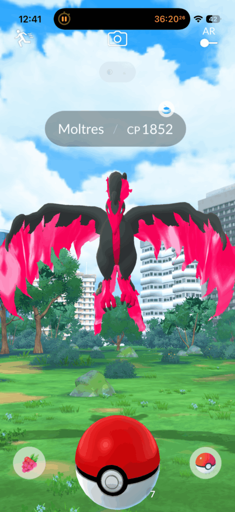 I should have used my master ball.