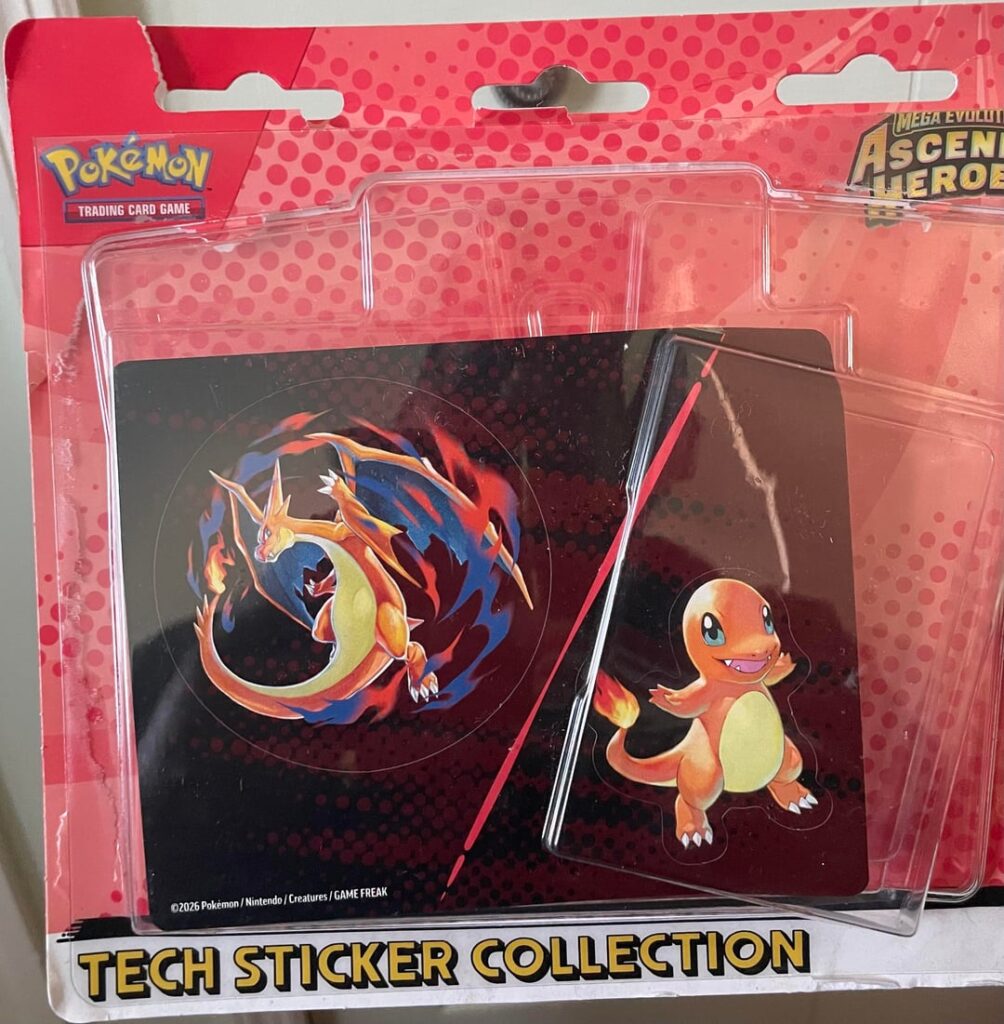 Three pack sticker Ascended Heroes