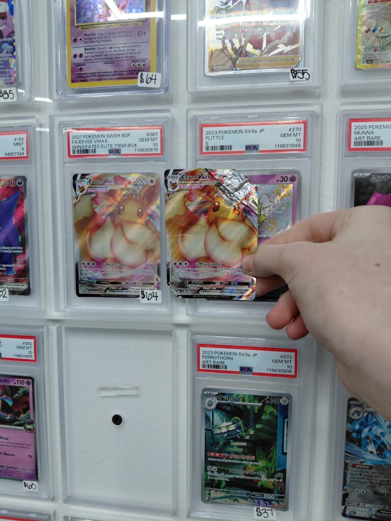 My friend walked into a card store with this...